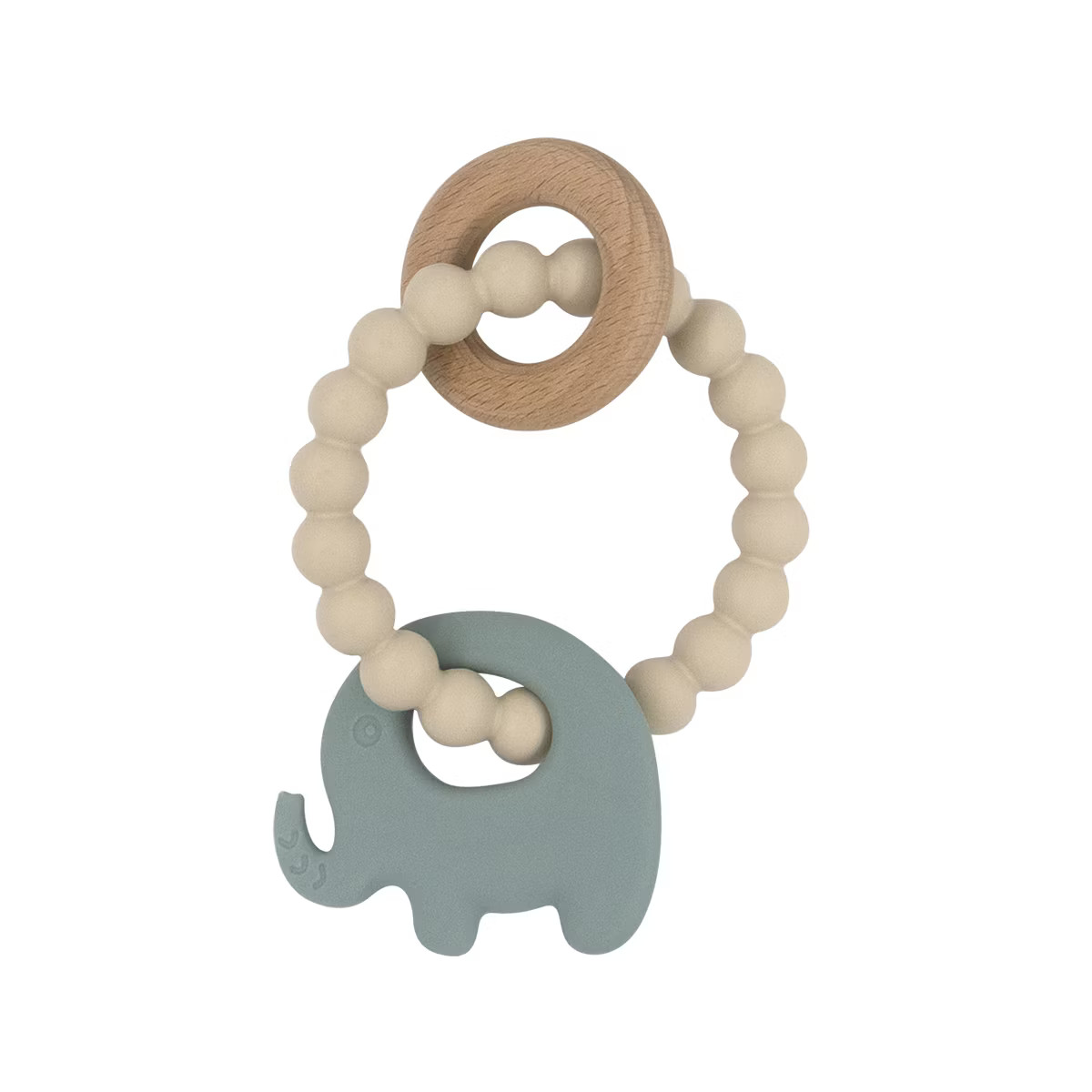 Living Textiles | PLAYGROUND Silicone Elephant Teether | Target