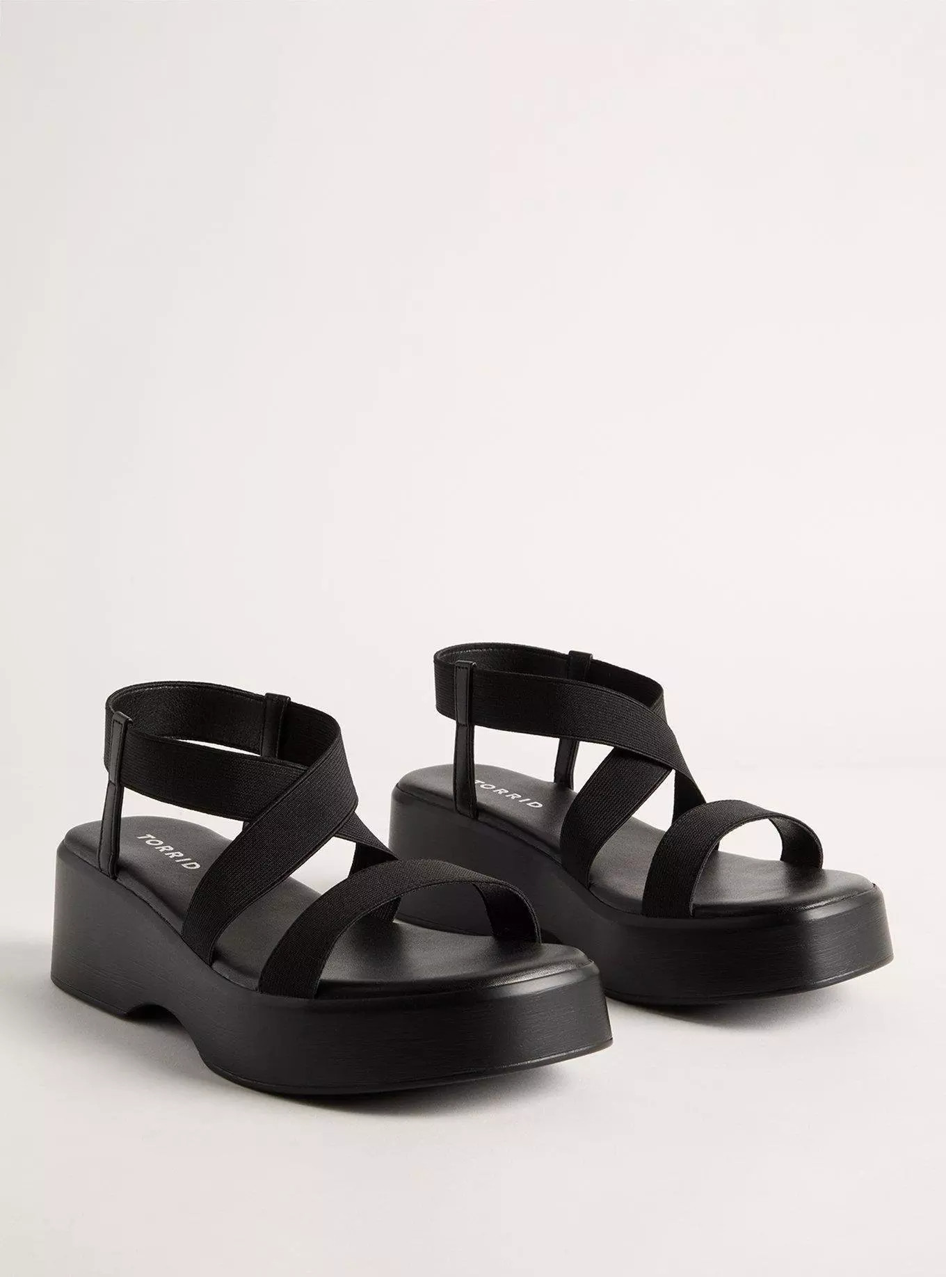 Strappy Flatform Sandals (WW) | Torrid (US & Canada)
