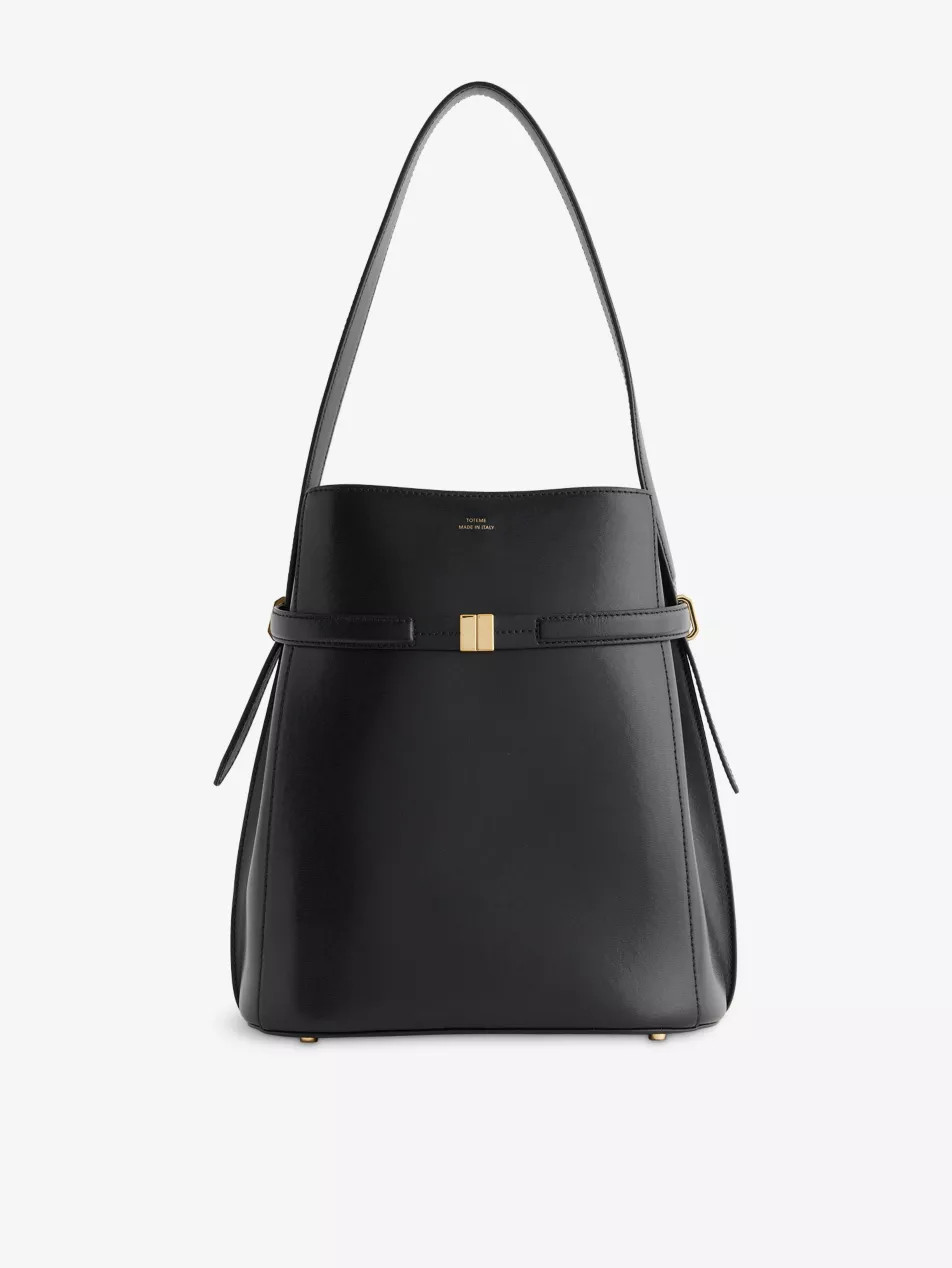 Belted Leather Bucket Bag | Selfridges
