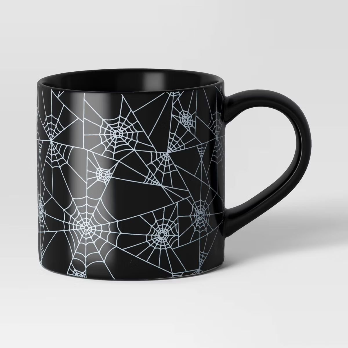 16oz Halloween Stoneware Spider Web Pattern Mug - Hyde & EEK! Boutique™ | Target