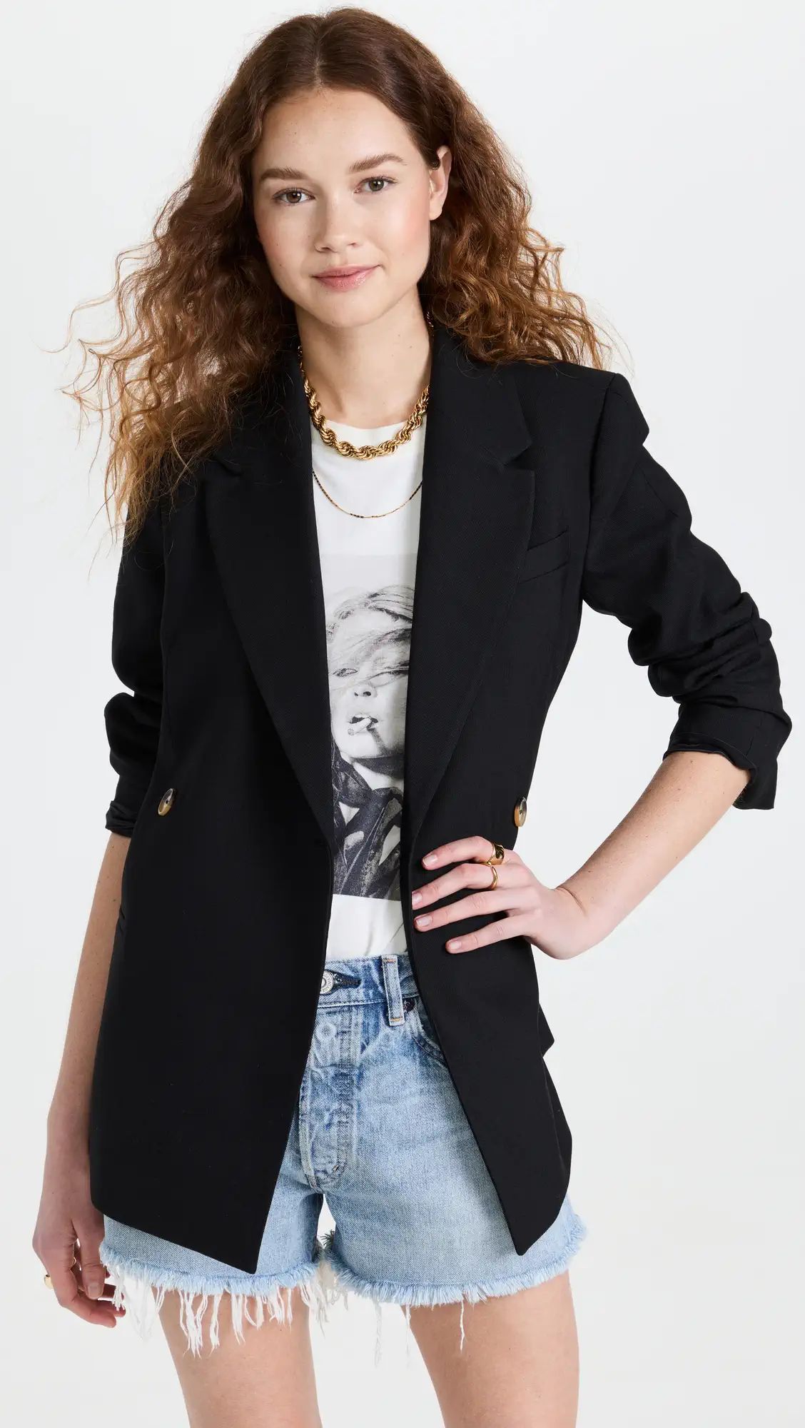 ANINE BING Kaia Blazer | Shopbop | Shopbop