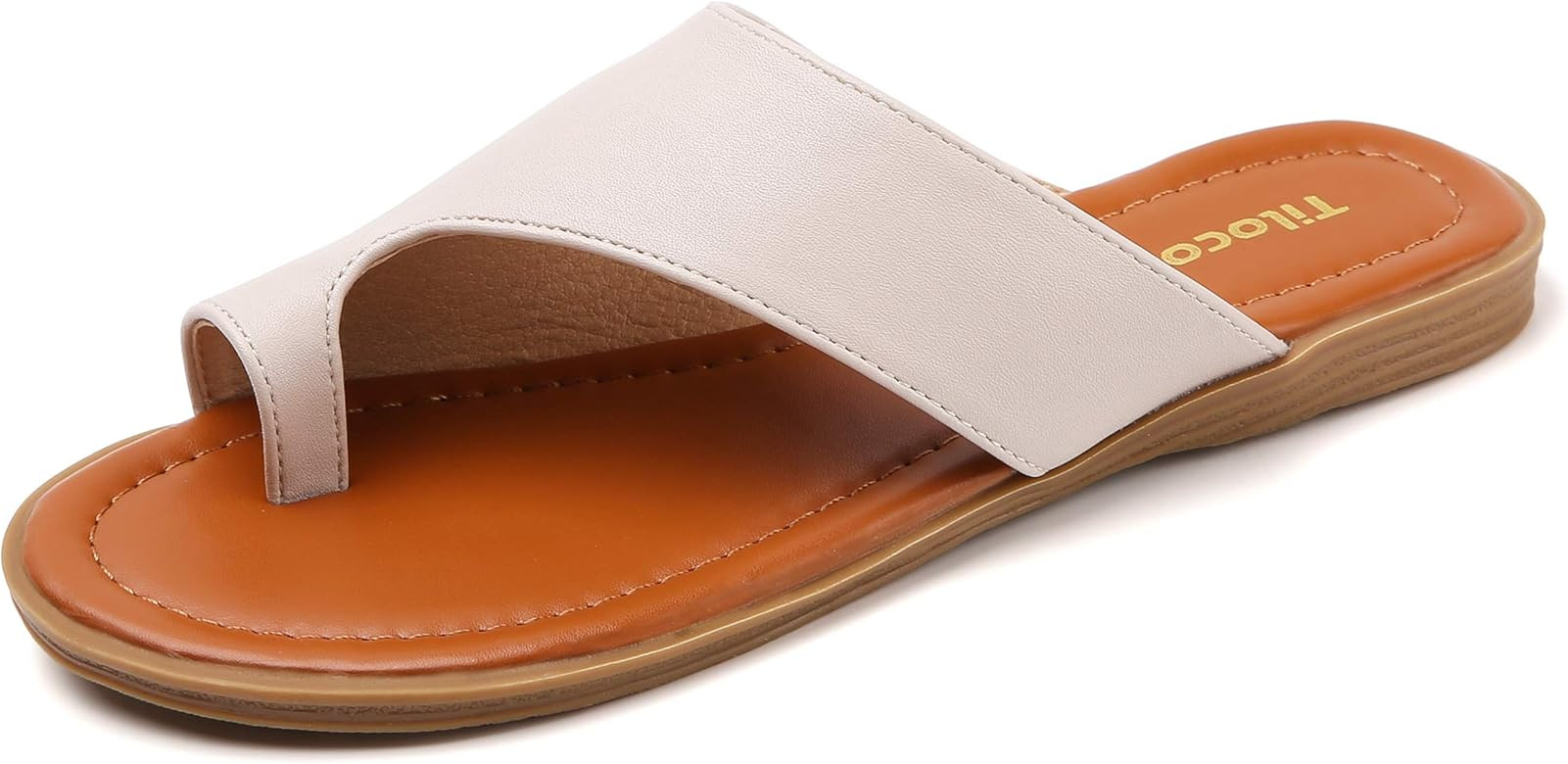 Tilocow Bunion Sandals For Women Comfort Bunion Corrector Flat Shoes Orthopedic Toe Ring Slides F... | Amazon (US)