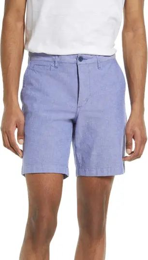 Nordstrom Stretch Cotton Chambray Shorts | Nordstrom | Nordstrom