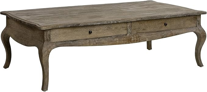 Zentique Arles Coffee Table, Limed Grey Oak | Amazon (US)