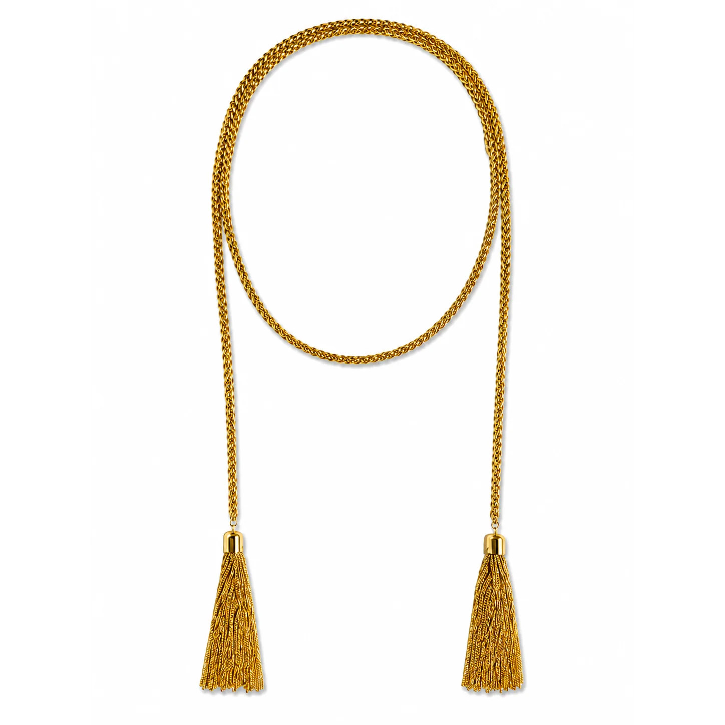 The Juliet Tassel Wrap Necklace - Anisa Sojka Accessories | Anisa Sojka