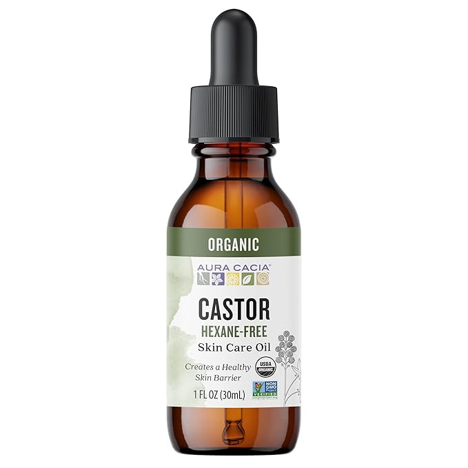 Aura Cacia Organic Castor Oil 1 fl. oz. | Amazon (US)