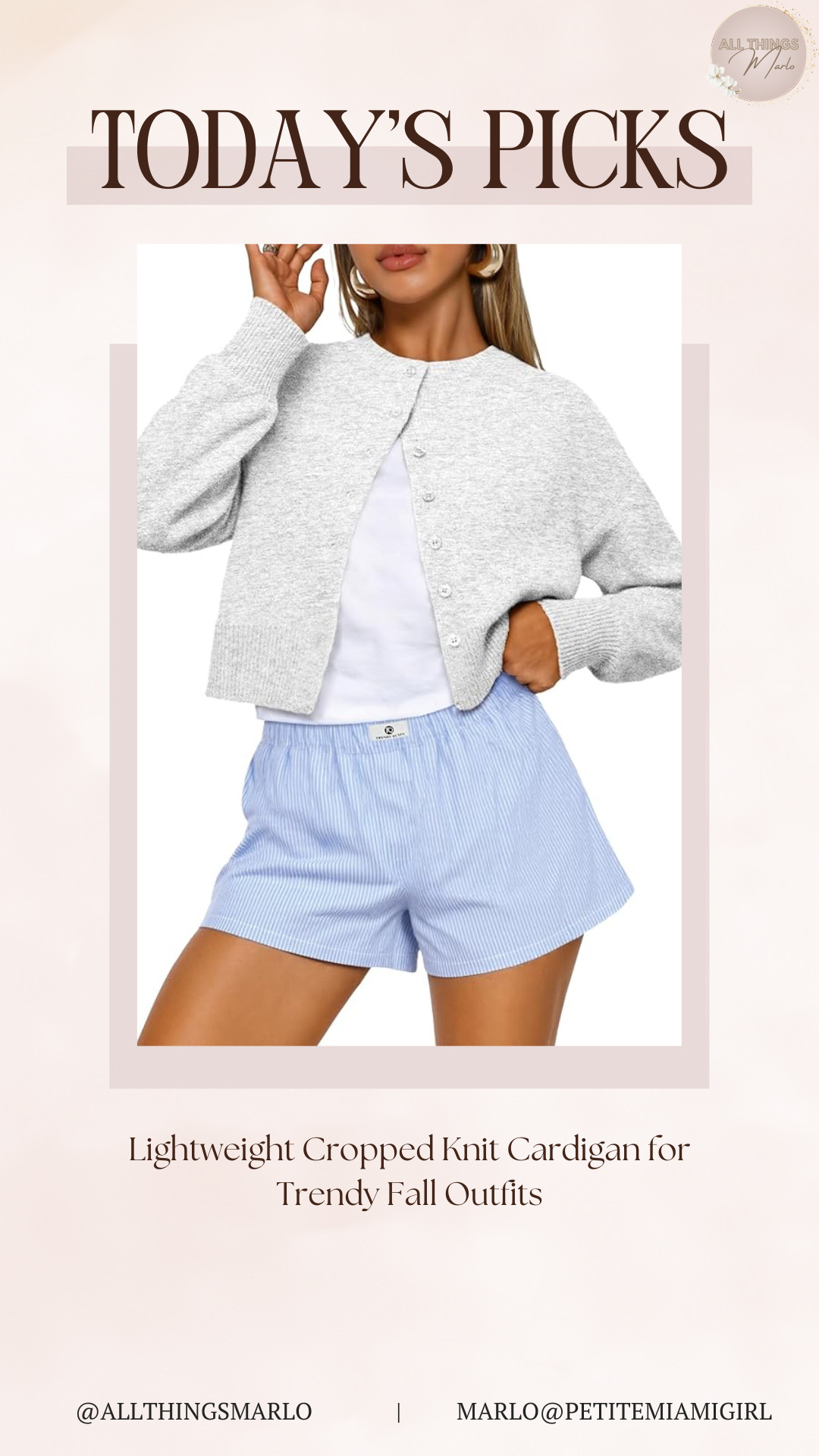 Lightweight Cropped Knit Cardigan for Trendy Fall Outfits 

 #LTKSeasonal #LTKStyleTip #LTKTravel