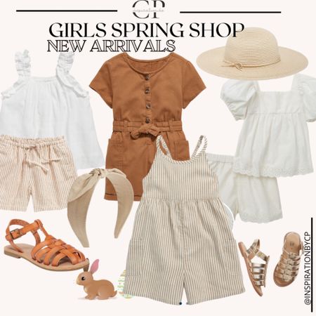 GIRLS SPRING OUTFITS 
Toddler outfits, spring break outfits, vacation outfits, girls clothes, neutral palette, girls sandals, sun hat, girls rompers, girls dresses

#LTKkids #LTKunder50 #LTKstyletip