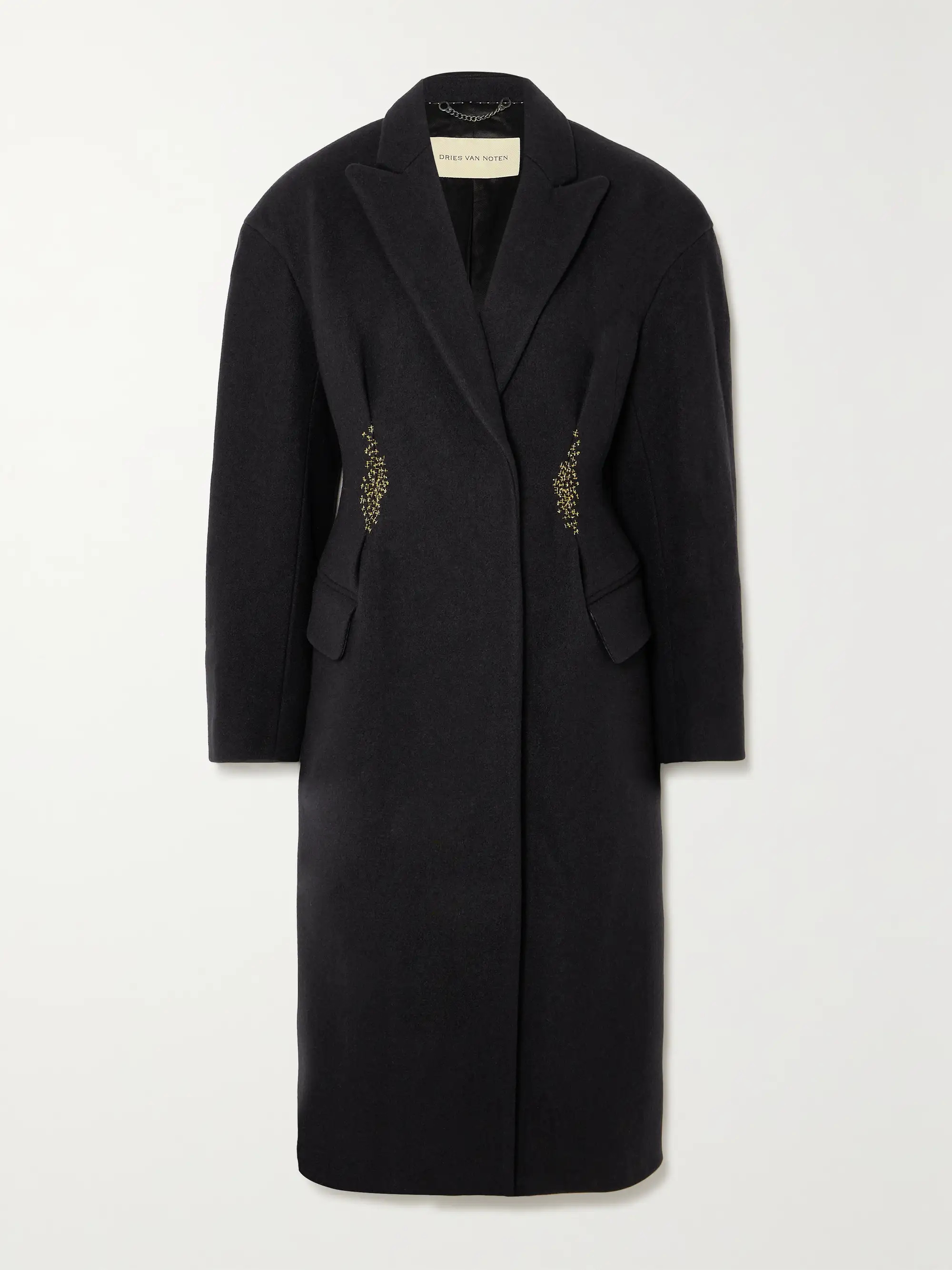 Ravis embellished wool coat | NET-A-PORTER (US)