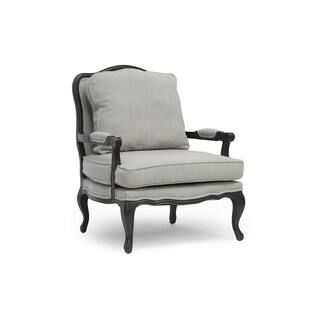 Baxton Studio Antoinette Beige Fabric Upholstered Accent Chair-28862-4529-HD - The Home Depot | The Home Depot