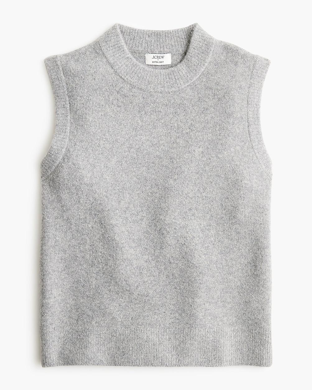 Crewneck sweater-vest in extra-soft yarn | J.Crew Factory