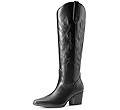 DREAM PAIRS Cowboy Boots for Women Cowgirl Knee High Boots Comfortable Pull On Zipper Chunky Heel... | Amazon (US)