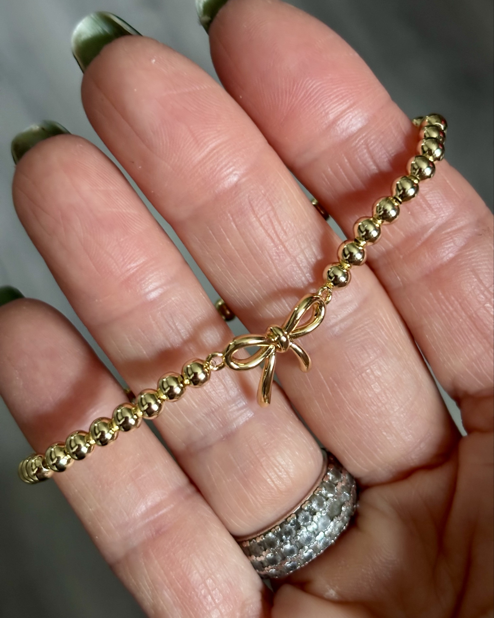 Beautiful bow bracelet! Makes a wonderful gift and it arrived before Christmas! On sale for under $10! 

#LTKSaleAlert #LTKHoliday #LTKFindsUnder50