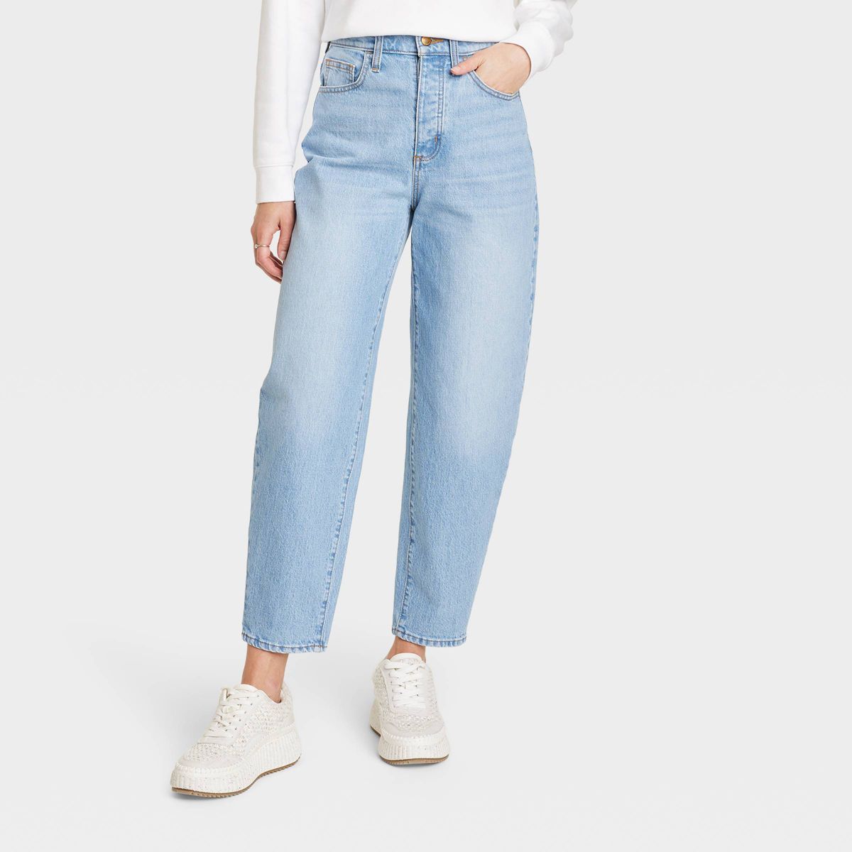 Women's Super-High Rise Tapered Balloon Jeans - Universal Thread™ | Target