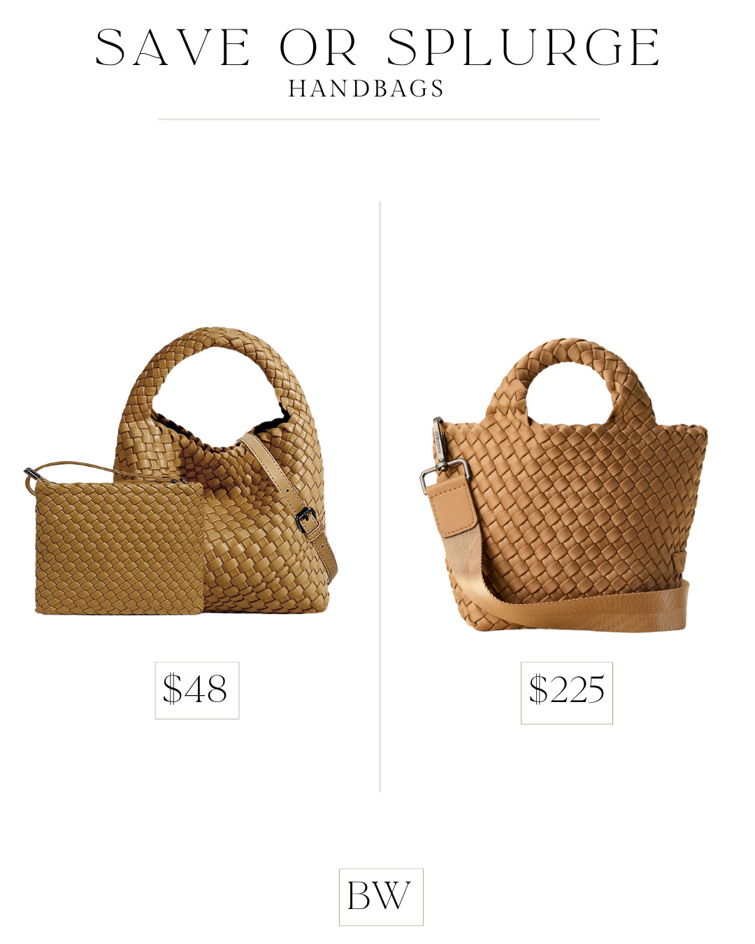 Save or splurge on these woven totes! Great Amazon dupe on this perfect every day crossbody purse. 

 #LTKOver40 #LTKItBag