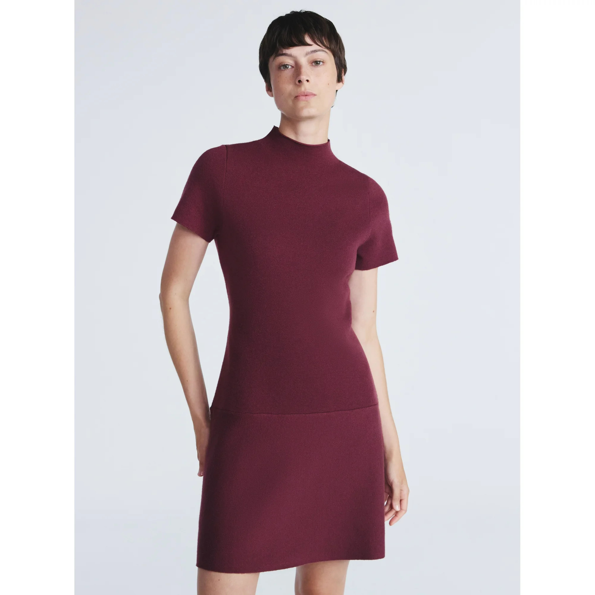 Scoop Women's and Women’s Plus Fit and Flare Jacquard Sweater Dress, Sizes XS-4X - Walmart.com | Walmart (US)