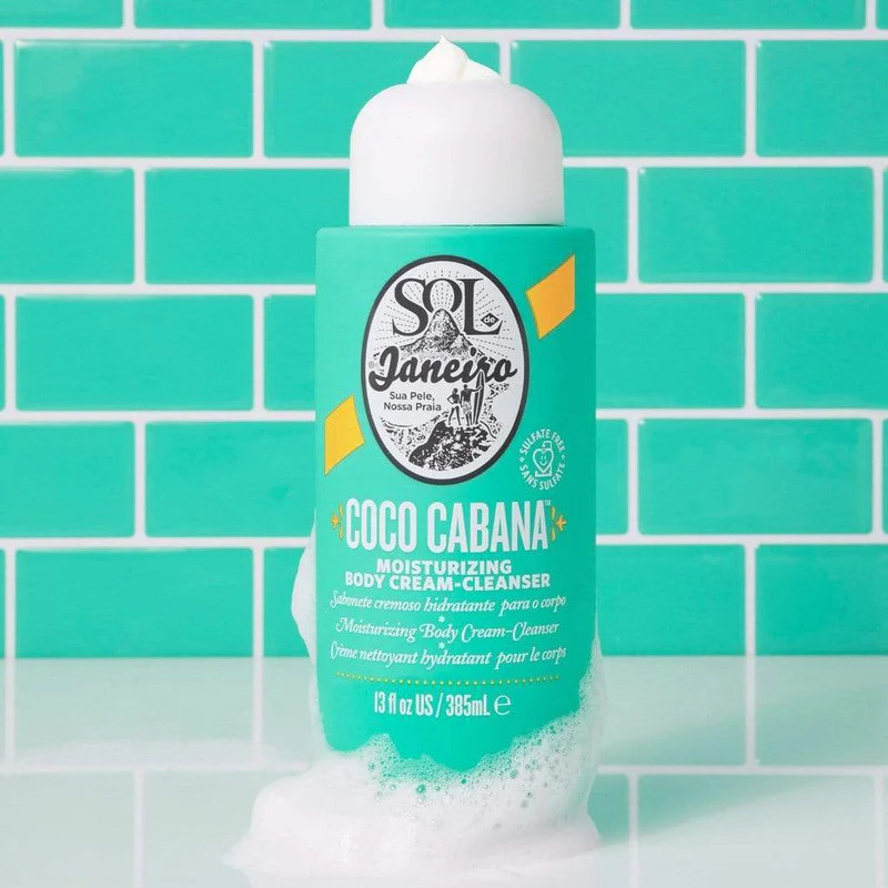 Coco Cabana™ Moisturizing Body Cream-Cleanser | Sol de Janeiro