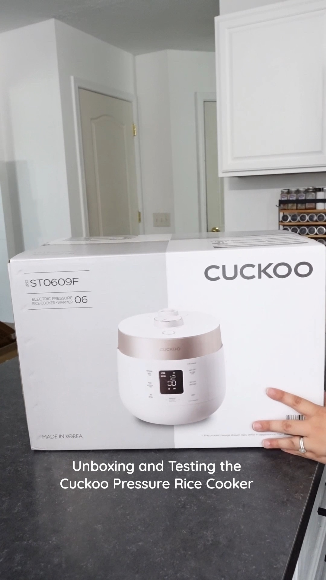 Unboxing and testing our new Cuckoo Pressure Rice Cooker. Easy to use and clean!  

#LTKHome #LTKFamily
