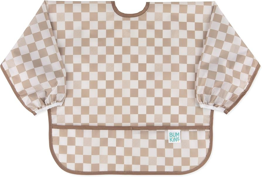 Bumkins Sleeved Bib for Girl or Boy, Baby and Toddler for 6-24 Mos, Essential Must Have for Eatin... | Amazon (US)