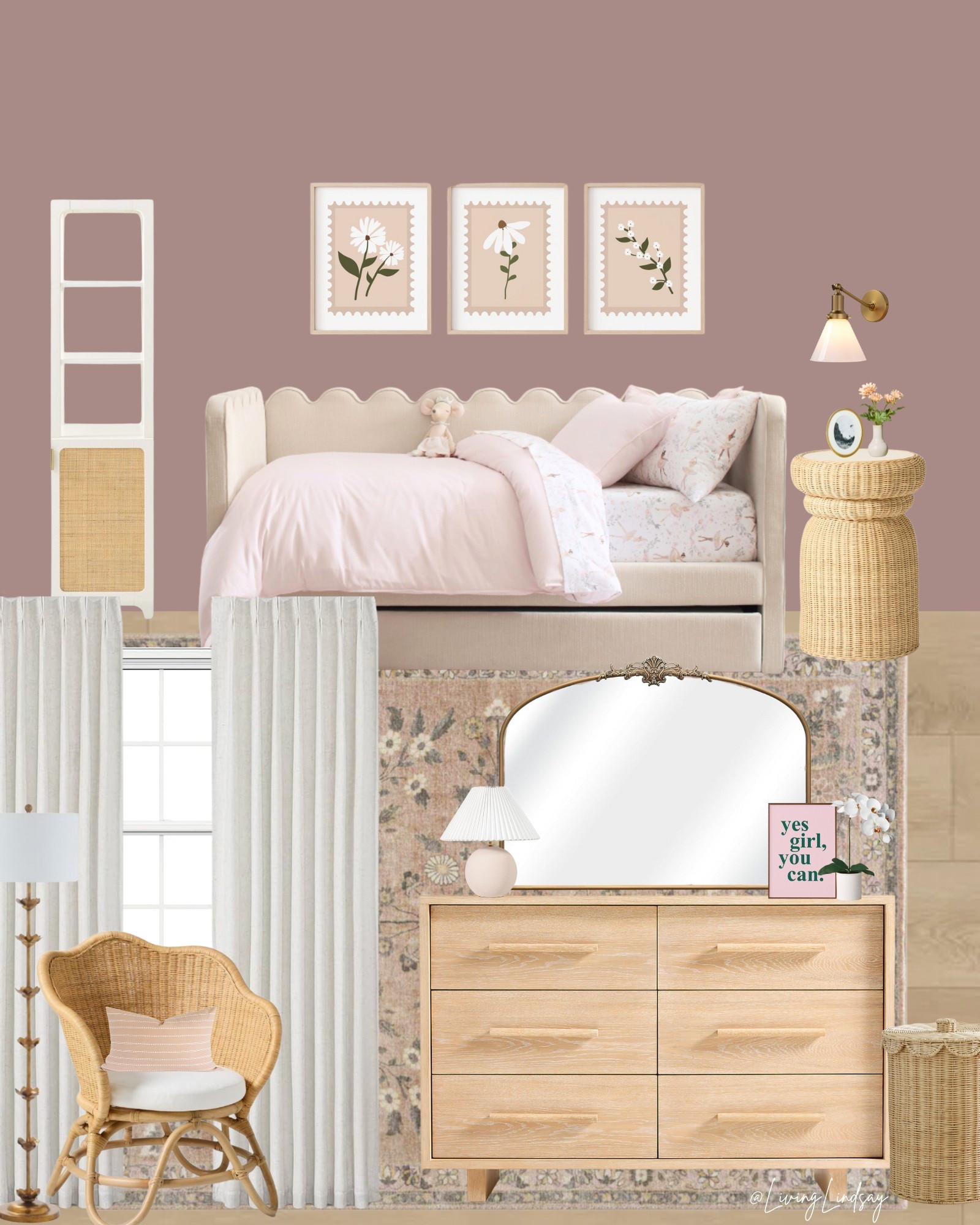 Toddler girl room, toddler room, girls room, toddler girl bedroom, girls bedroom, floral room, bedroom

#LTKKids #LTKHome #LTKFamily