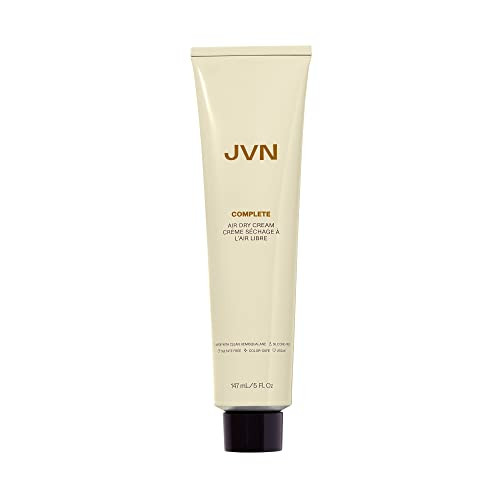 JVN No Heat Air Dry Cream, Hair Styling Cream - 5 Fluid Ounces, Smoothens and Defines Hair, Sulfate-Free, Curl Enhancing, Moisturizing, Smoothening, UV Protection for All Hair Types | Amazon (US)