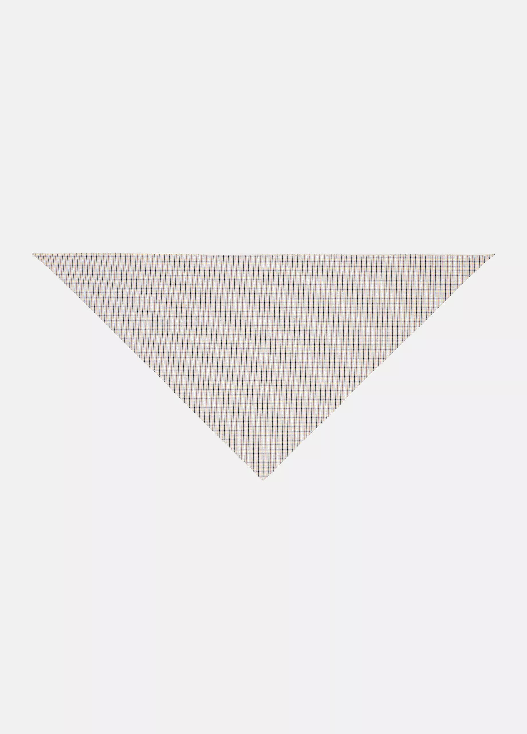 Gardener's Check Cotton Headkerchief | Vince LLC