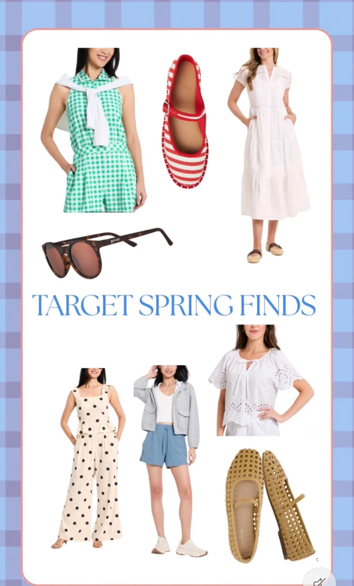 Spring refresh from Target 💐 the best dresses, comfy shoes, and must-have sunglasses for sunny days. #LTKStyle #TargetFinds #SpringOutfits #AffordableFashion

#LTKgrwm #LTKootd #LTKdayinmylife