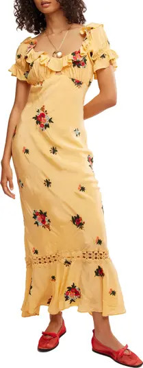 Free People Bali Santa Cruz Ruffle Dress | Nordstromrack | Nordstrom Rack