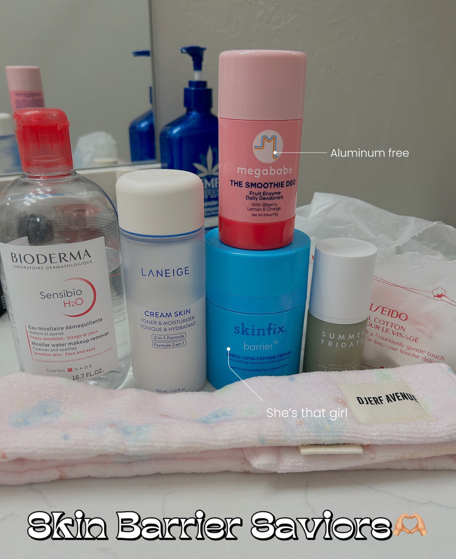 Skin Barrier Repair Must Haves. 
This is what I use when I am focusing on skin hydration and maintaining a healthy skin barrier.
I typically do a hydrating day or two after using harsher treatments. 🫶🏼💦🤍

#LTKunder100 #LTKunder50 #LTKbeauty