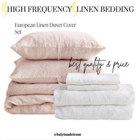Best linen
Bedding | Healing High Frequency | duvet & sheet set, neutral colors, natural fibers, cooling, chic, timeless 

#LTKhome #LTKSeasonal #LTKstyletip
