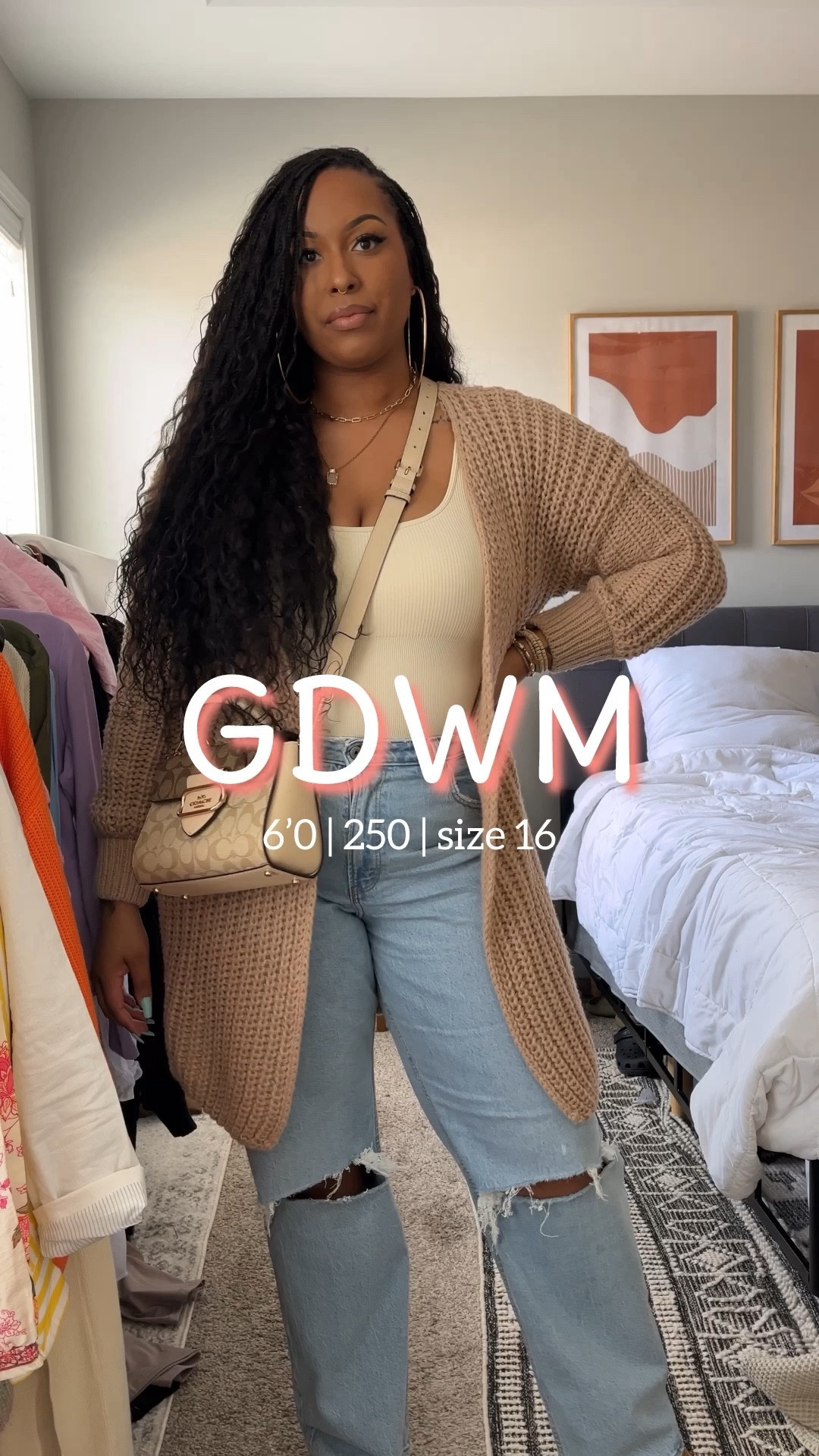 GDWM! 

Jeans: 33L (16 Long) I’m 6’0 and I do wish Abercrombie carried Extra Talls in sizes 16 and above. They also don’t carry Extra Shorts for sizes 16 and above. 

Amazon Tank bodysuit: XXL

Cardigan: Bed of Lies Sweater from Fashion Nova 1X

Tall women fashion
Tall girl friendly fashion
Tall women
6’0

#LTKstyletip #LTKplussize

#LTKVideo