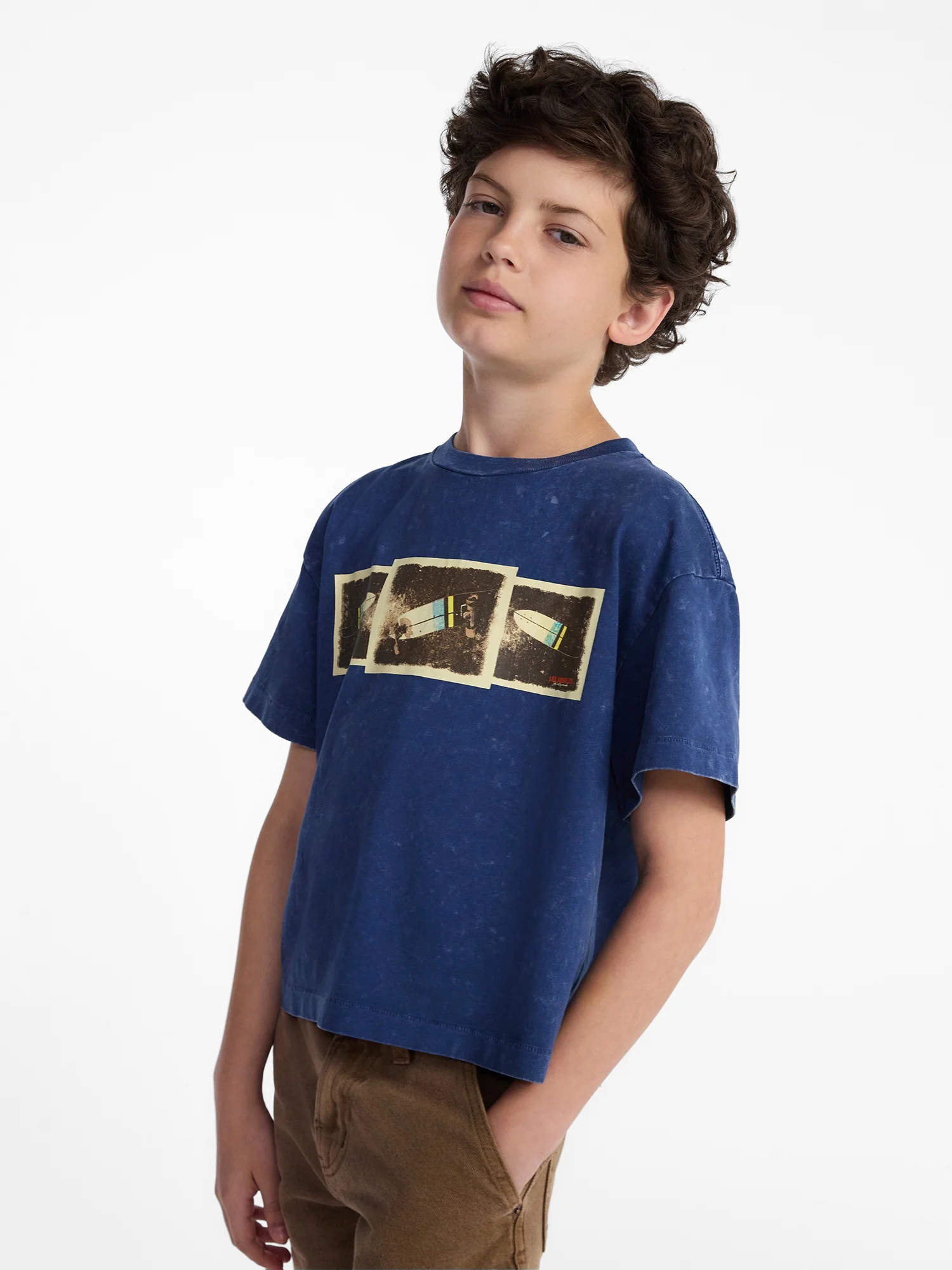Weekend Academy Boys Graphic Tee, Sizes 4-18 - Walmart.com | Walmart (US)