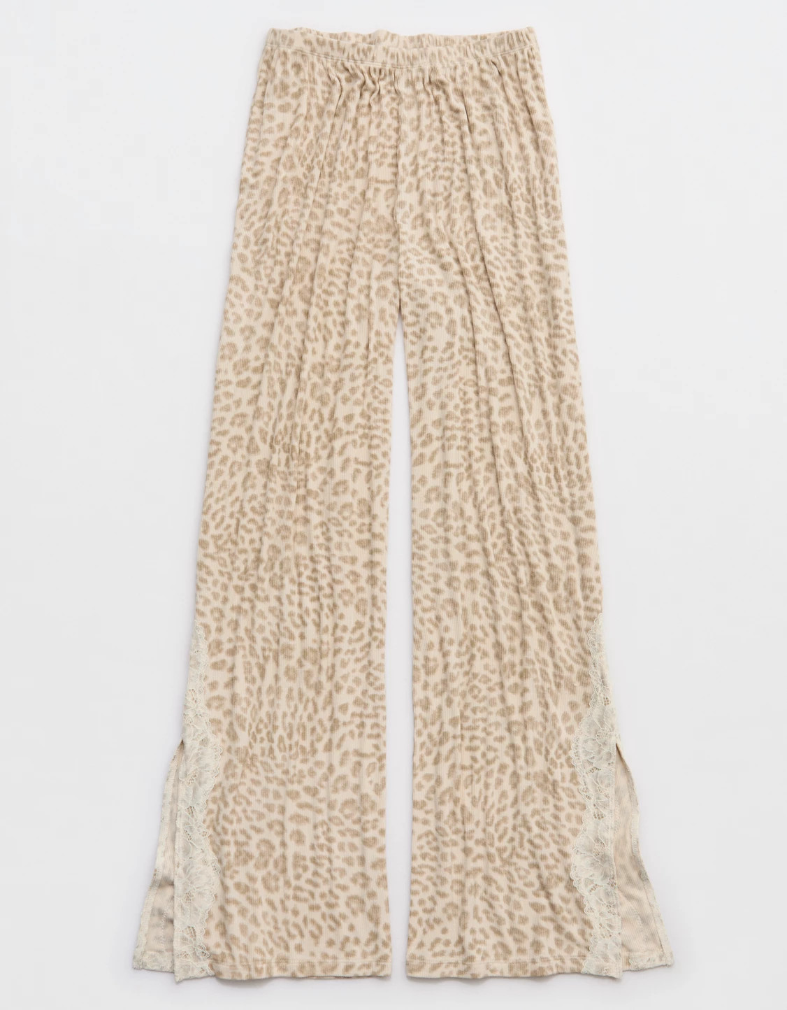 OVERSLEPT by Aerie Real Soft® Ribbed Trouser PJ | Aerie