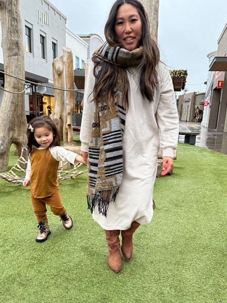  Neutral OOTD! My mini is wearing Mini Mioche top and bottoms, shoes are CottonOnKids, my sweatshirt dress is H&M (linked similar), scarf is h&m, boots Dolce Vita!



Mom style toddler style mommy and me casual affordable pnw Oregon Portland  

#LTKkids #LTKfamily #LTKfindsunder100
