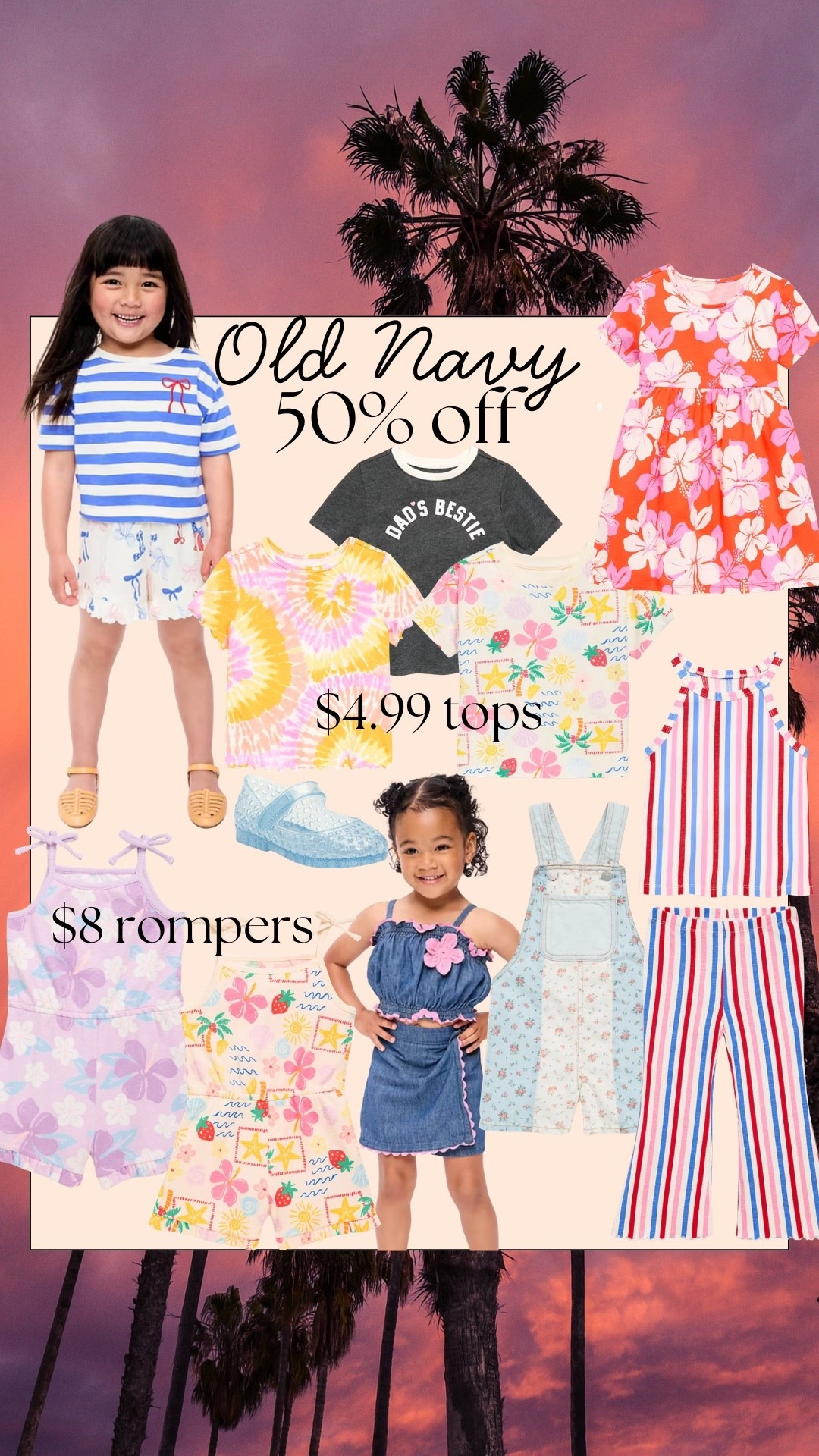 Super cute toddler outfits for 50% off at old navy! 

#LTKKids #LTKBaby
