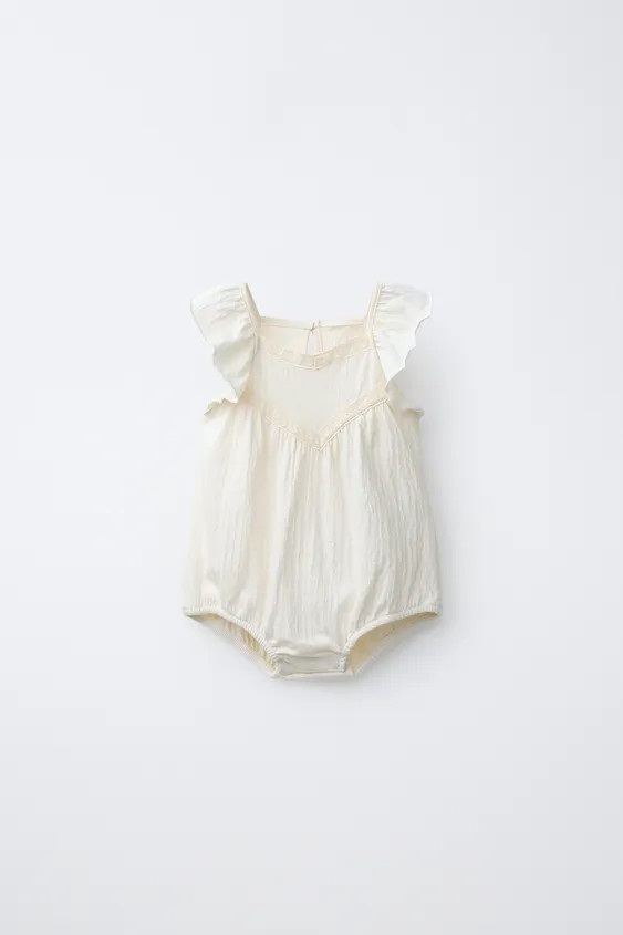 ROMANTIC LACE BODYSUIT | Zara US