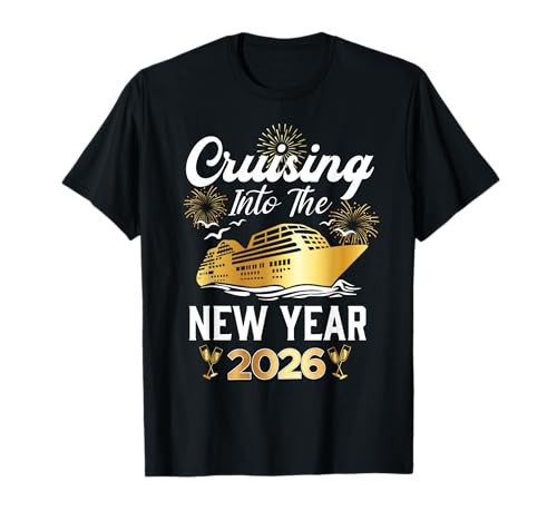Cruising Into 2026 New Years Eve Cruise Vacation Matching T-Shirt | Amazon (US)