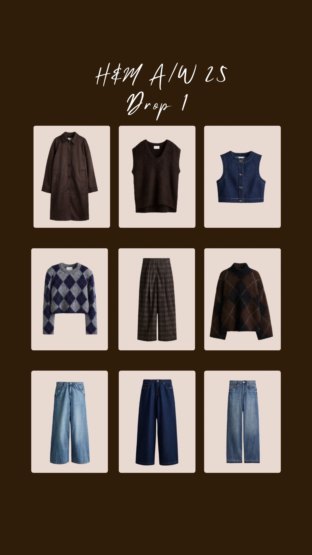 H&M A/W 25 Drop 1 trends

#LTKstyletip #LTKautumn #LTKuk