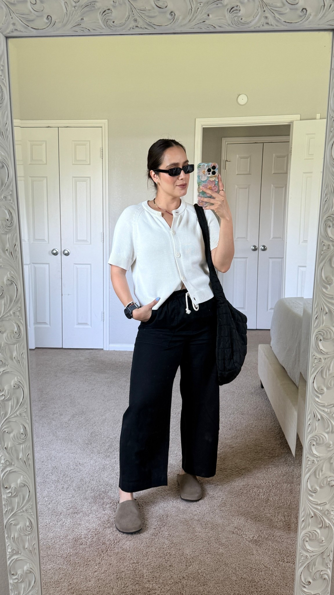 Mom outfit of the day. Petite friendly bottoms size medium. 

#LTKPetite #LTKgrwm #LTKootd