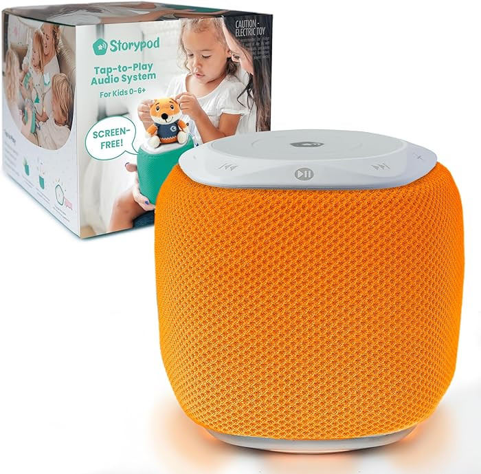 Storypod The Learning-First Audio Play System | Starter Set Plus Interchangeable Orange Sleeve | ... | Amazon (US)