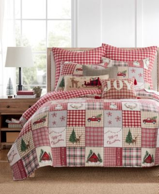 Levtex Home For Christmas Festive Plaid Quilt Sets | Macy's