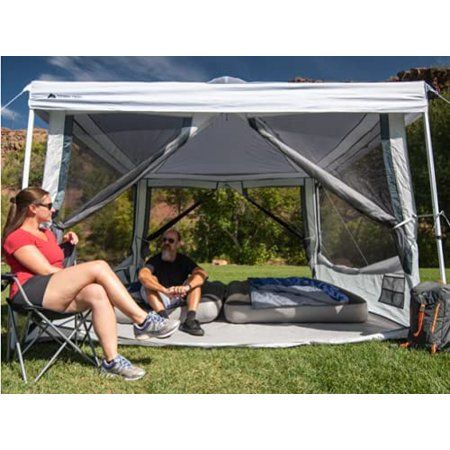 Ozark Trail 7-Person 2-in-1 Screen House Connect Tent with 2 Doors Canopy Sold Separately | Walmart (US)