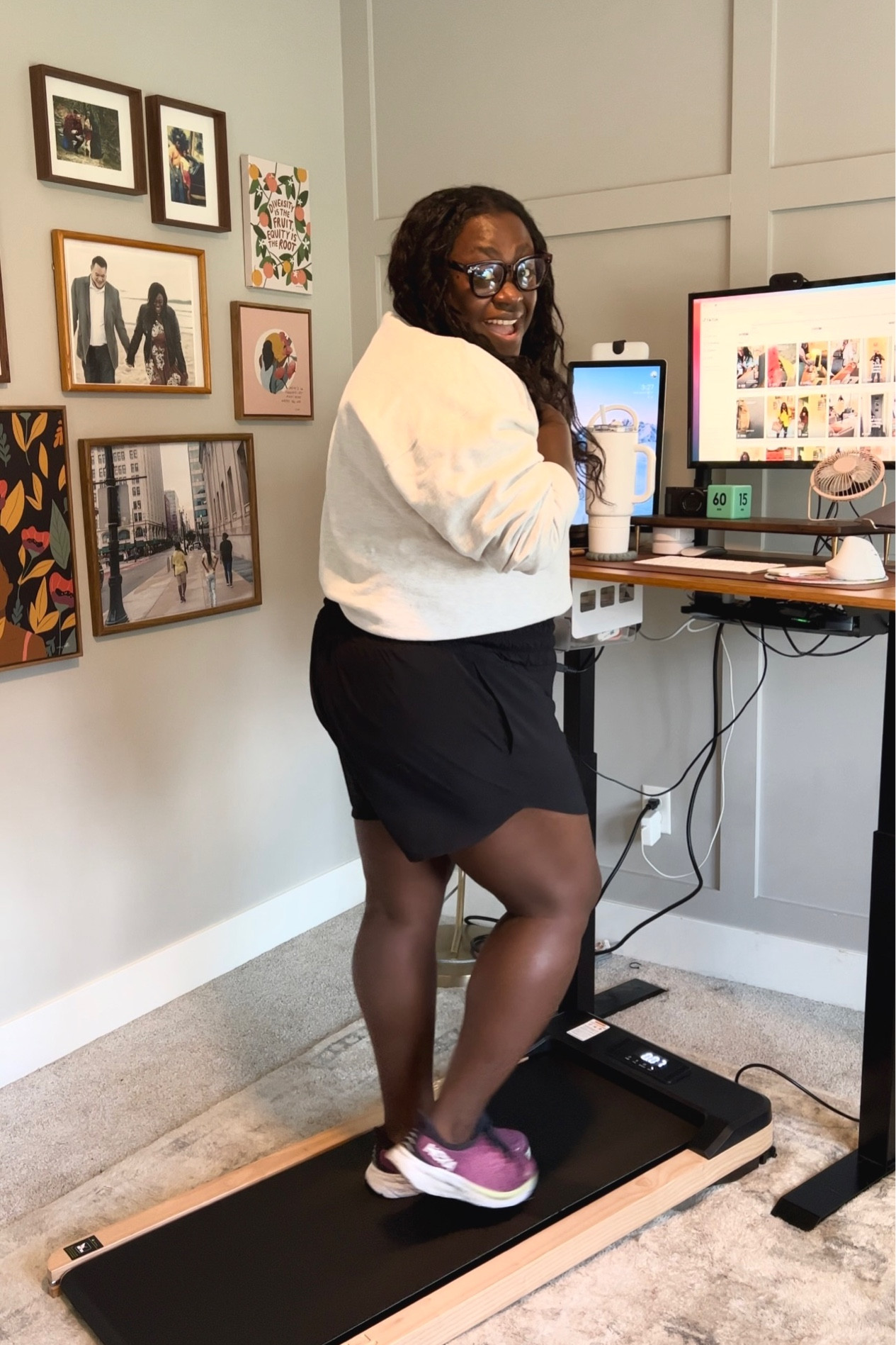 Walking Pad for WFH Life 

#LTKFind #LTKfitness #LTKstyletip