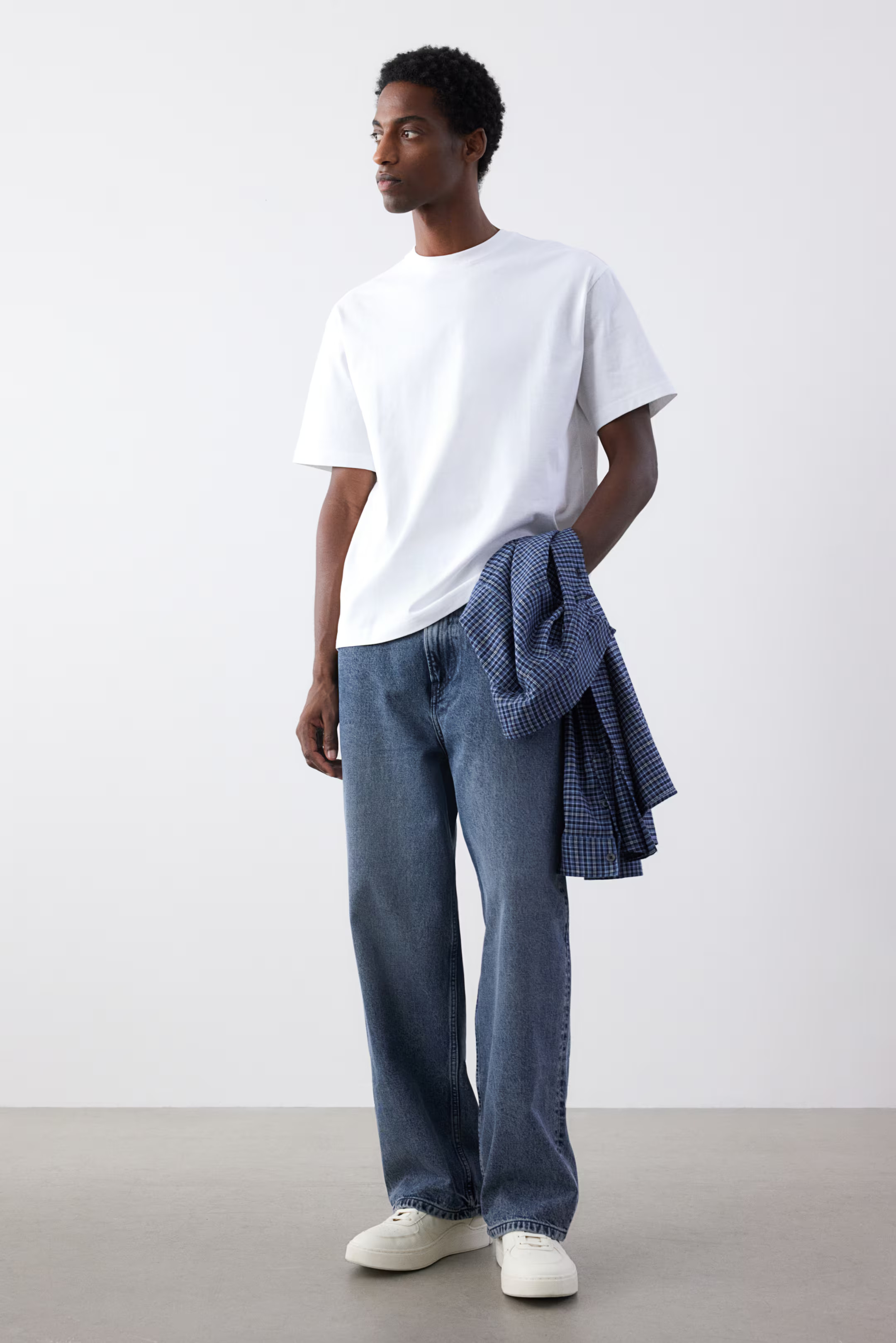 Loose Fit T-shirt - White - Men | H&M US | H&M (US + CA)