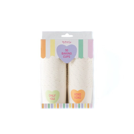 Candy Hearts Treat Cups | Etsy | Etsy (US)