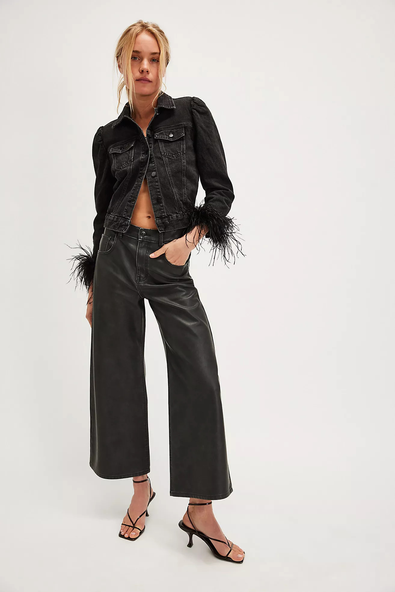 Retrofete Libby Denim Jacket | Free People (Global - UK&FR Excluded)