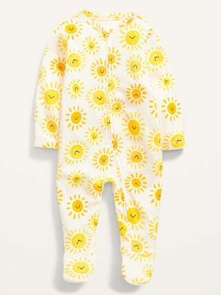 Unisex Printed Footed Sleep & Play One-Piece for Baby | Old Navy (US)
