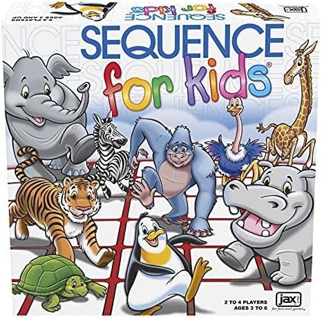 SEQUENCE for Kids -- The 'No Reading Required' Strategy Game by Jax | Amazon (US)