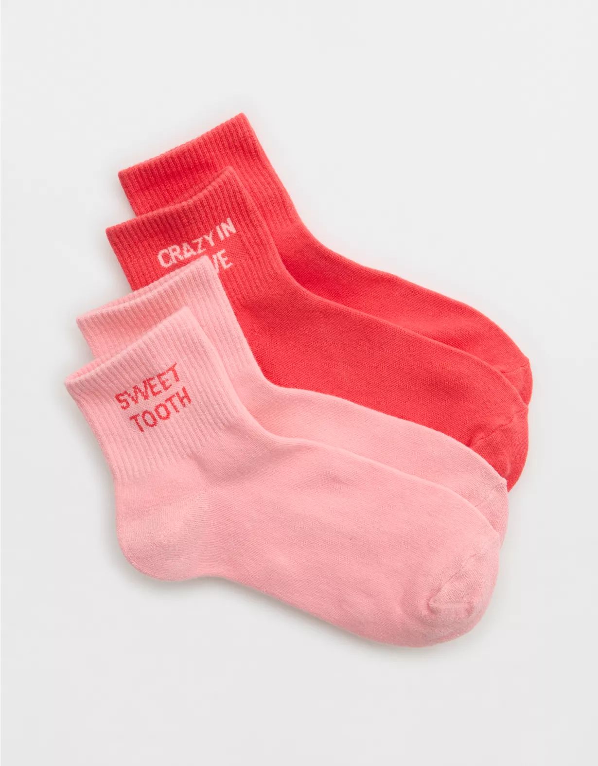 Aerie Valentine's Day Bobby Sock 2-Pack | American Eagle Outfitters (US & CA)