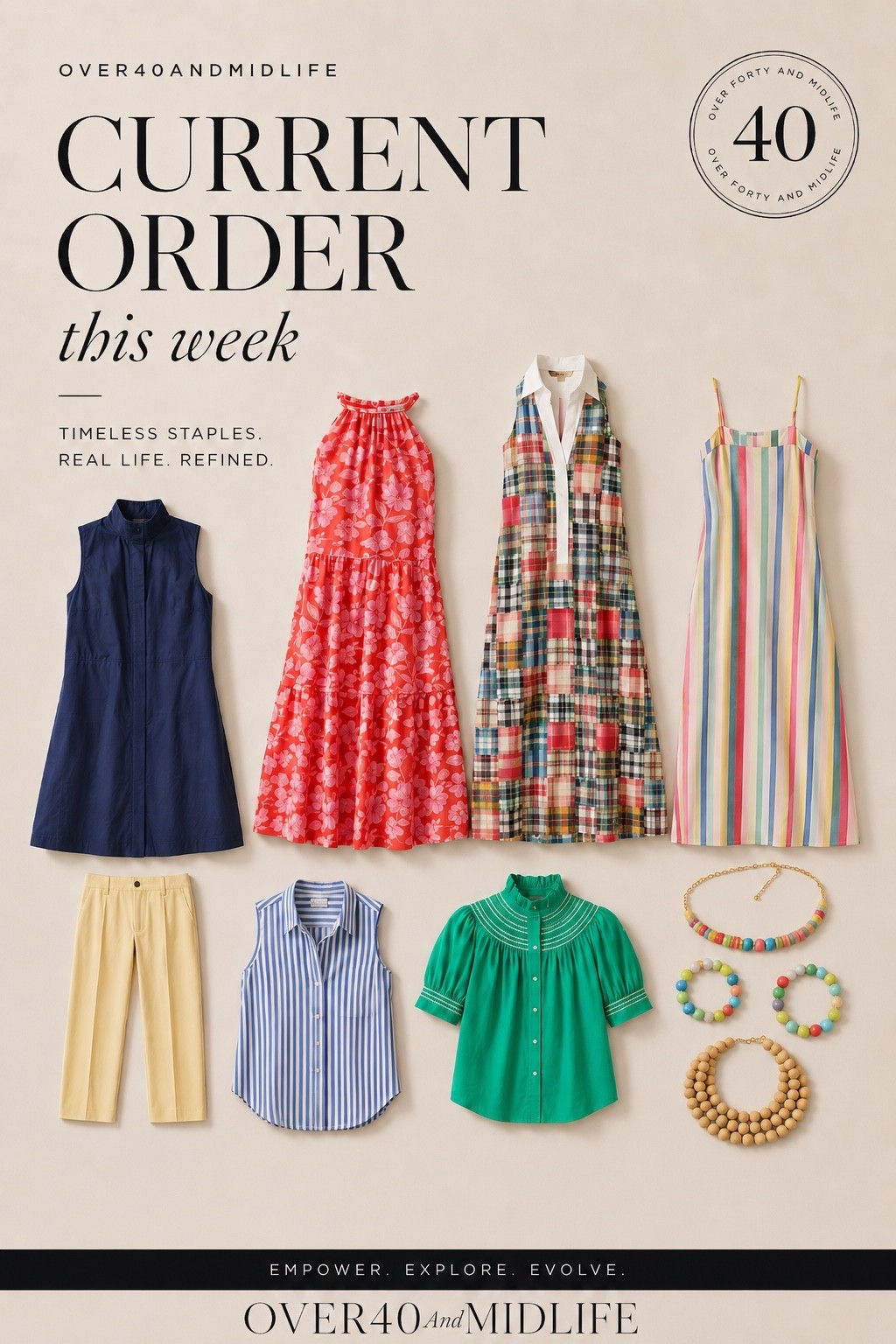 ✨Tap the bell, save and ❤️ for over 40 fashion, midlife style, midsize fashion and luxury looks for less. 

This week's order

👑 Helping you look good, feel good! — Lindsey Denver 🤍 Check back daily for belly-friendly style, confidence, and Outfit Physics.

#LTKOver40 #LTKMidsize #LTKPlusSize
